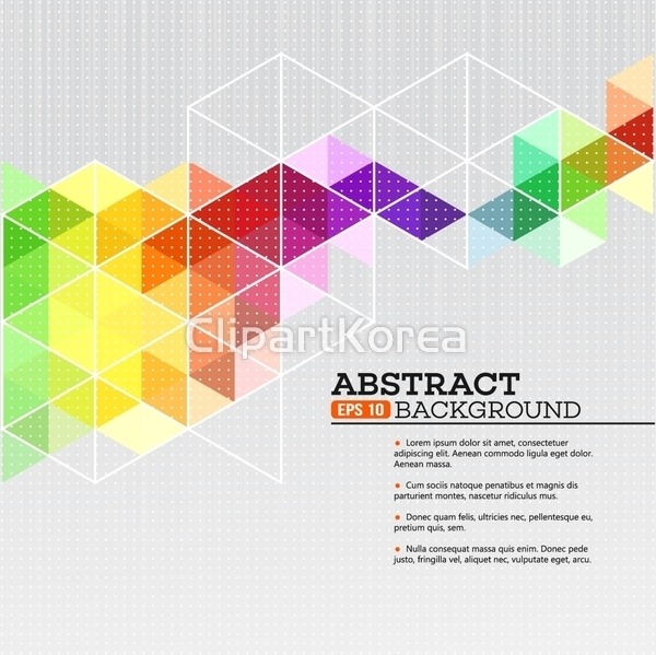 일러스트 - 클립아트코리아 :: 통로이미지(주) __적합한콘텐츠,모던,모자이크,백그라운드,사람없음,삼각형,색,일러스트,추상,카피스페이스,컬러풀
