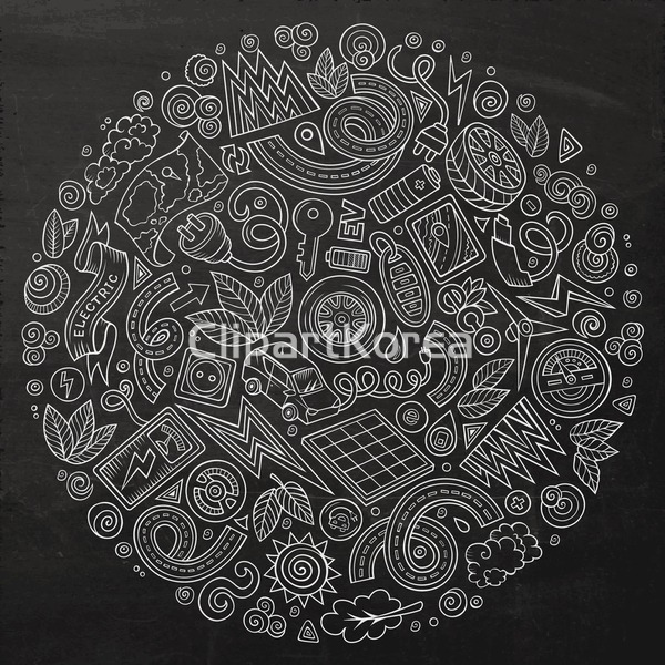 일러스트 - 클립아트코리아 :: 통로이미지(주) 교통수단,길,내비게이션... 전기에너지,정리,주유소,즐거움,충전,충전기,친환경,칠판,케이블,태양... 