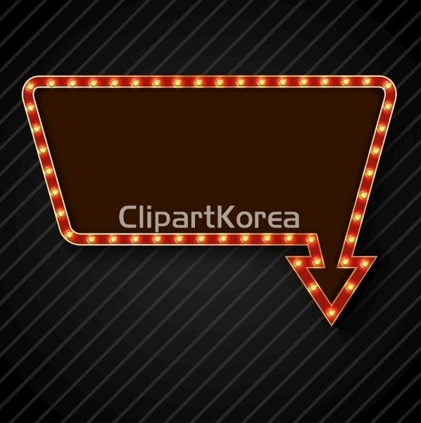 일러스트 - 클립아트코리아 :: 통로이미지(주) 검정색,광고,광고판,그늘,나이트클럽,낡음,네온,라스베이거스,마케팅,메시지,문자,반짝임... 